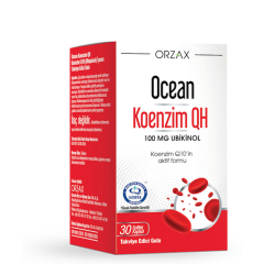 OCEAN KOENZIM QH TAKVIYE EDICI GIDA 30 kapsül