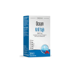 OCEAN KRILL OIL TAKVIYE EDICI GIDA 700 mg 30 kapsül