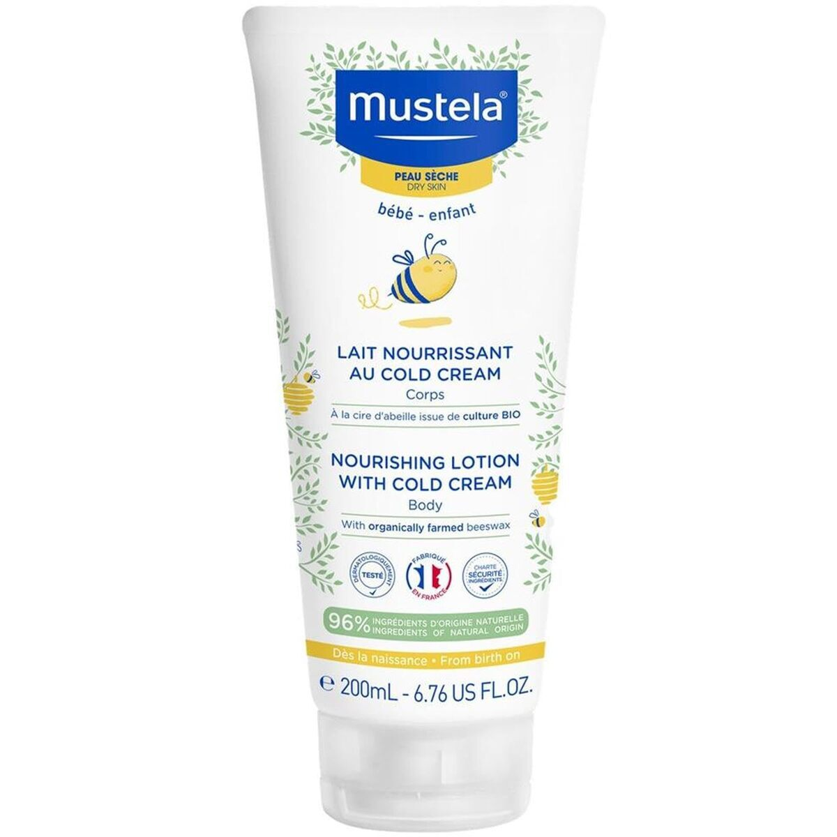 MUSTELA COLD CREAM ICEREN BESLEYICI VUCUT LOSYONU 200 ml şişe