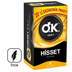 Okey Hisset Prezervatif Ekonomik 20'li