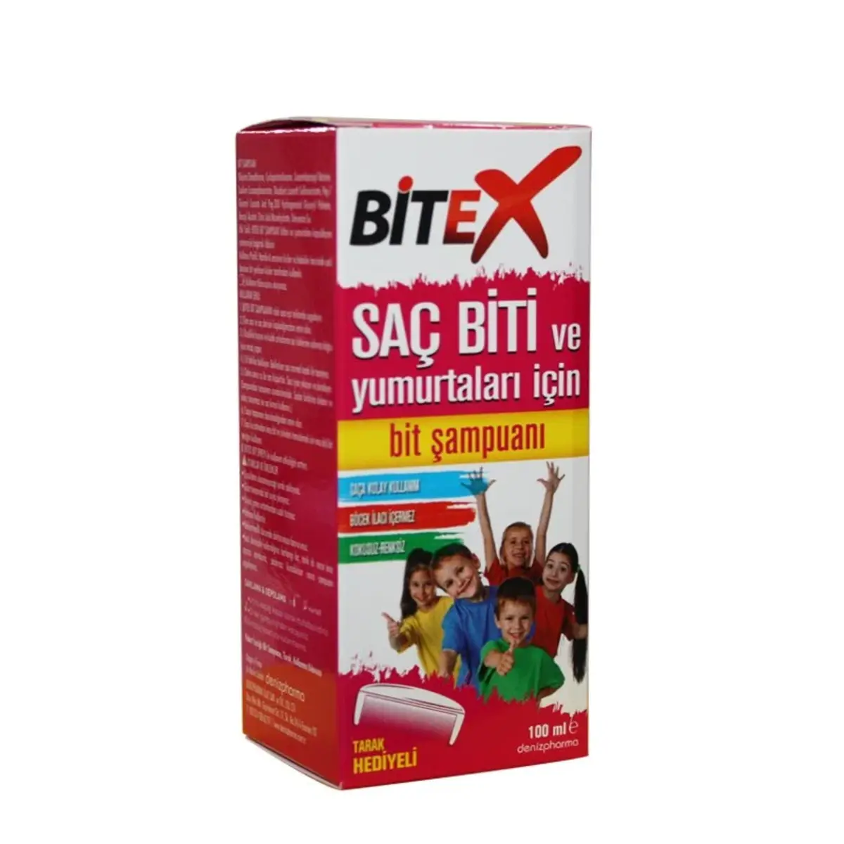 Bitex Bit Şampuanı Tarak Hediyeli 100 ml