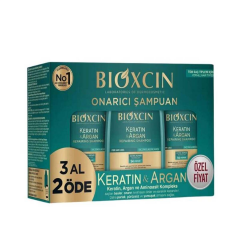 Bioxcin Keratin & Argan Şampuan 300 ml - 3 Al 2 Öde