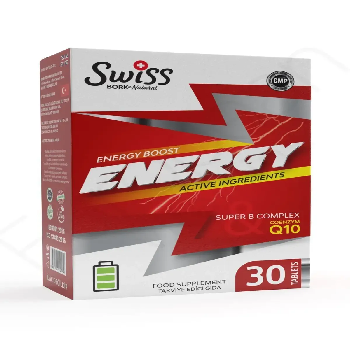 Swiss Bork Energy Boost 30 Tablet