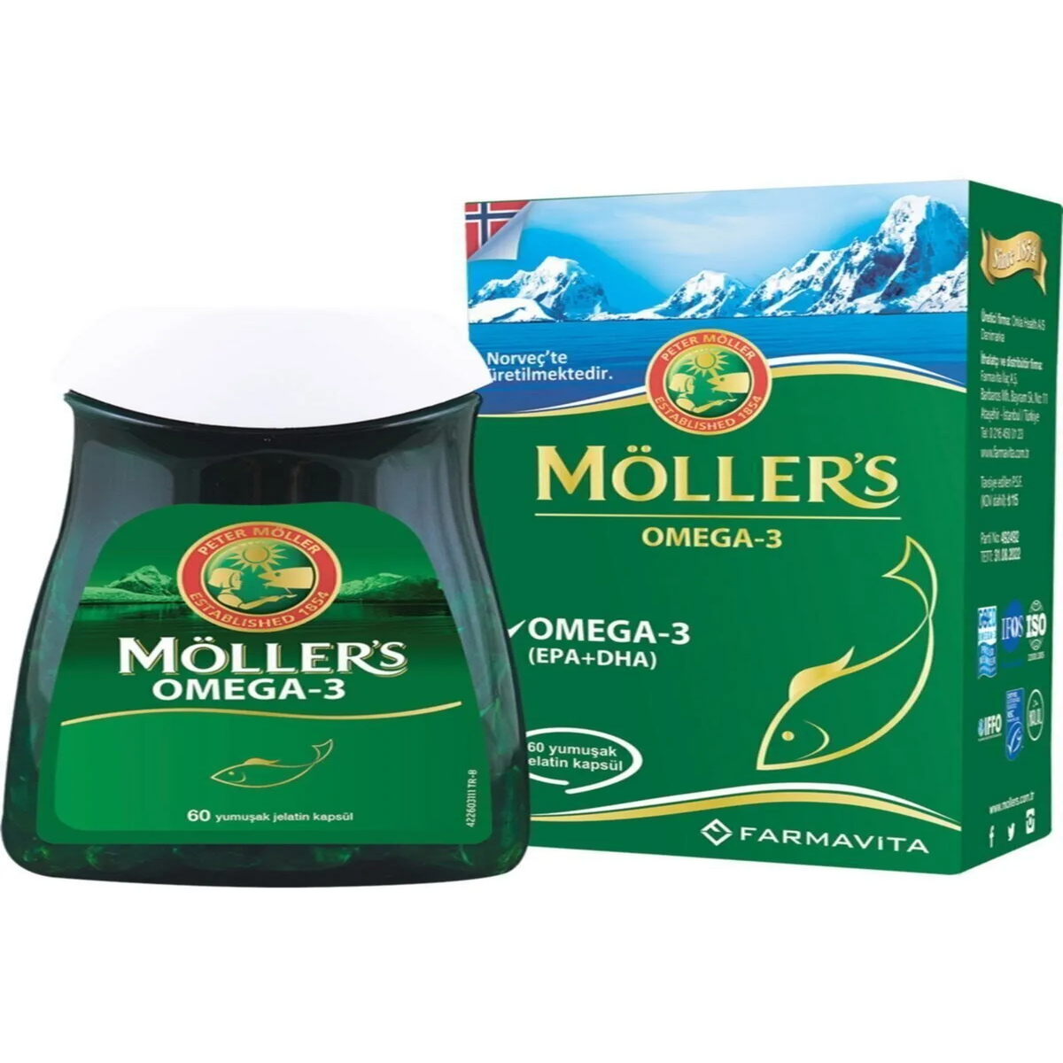 MOLLERS OMEGA-3 KAPSUL 60 kapsül