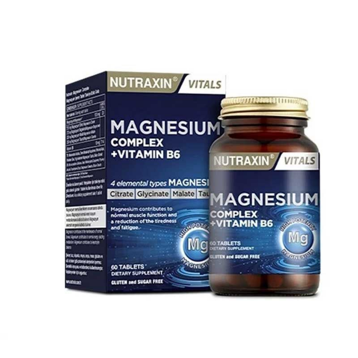 NUTRAXIN MAGNESIUM TABLET 60 tablet