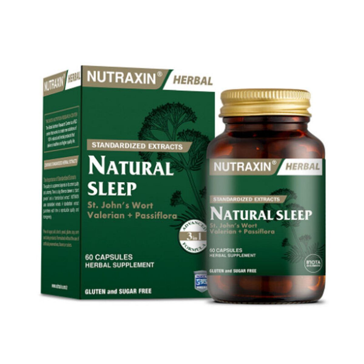 NUTRAXIN NATUREL SLEEP KAPSUL 60 kapsül