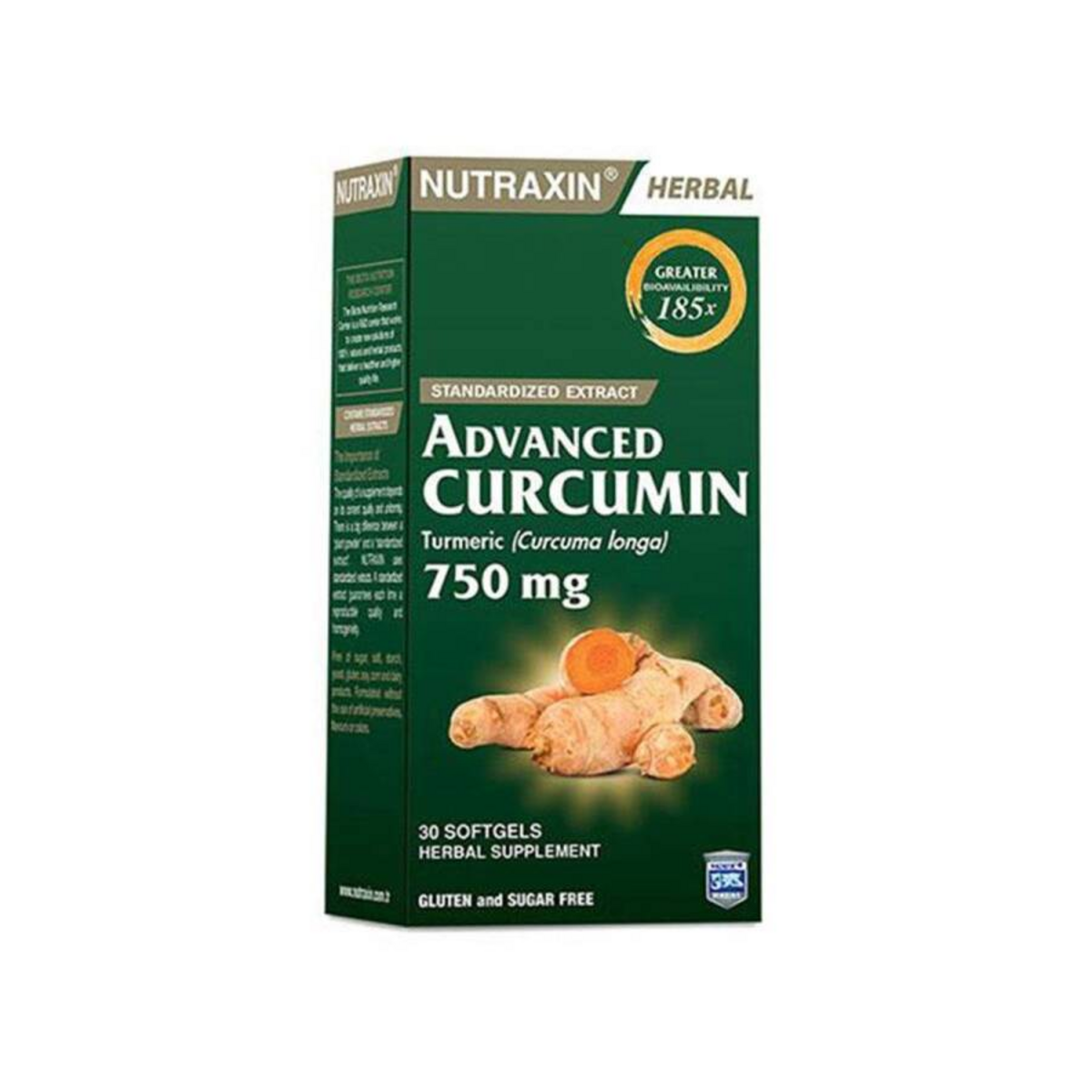 NUTRAXIN CURCUMIN ADVANCED 750 mg 30 kapsül