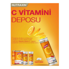 NUTRAXIN VITAMIN C CIGNEME TABLET 28 tablet