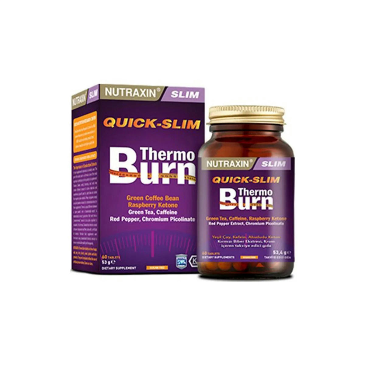 NUTRAXIN QUICK-SLIM THERMO BURN TABLET 60 tablet