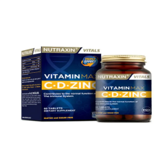 NUTRAXIN VITAMIN MAX C D ZINC TAKVIYE EDICI GIDA 60 tablet