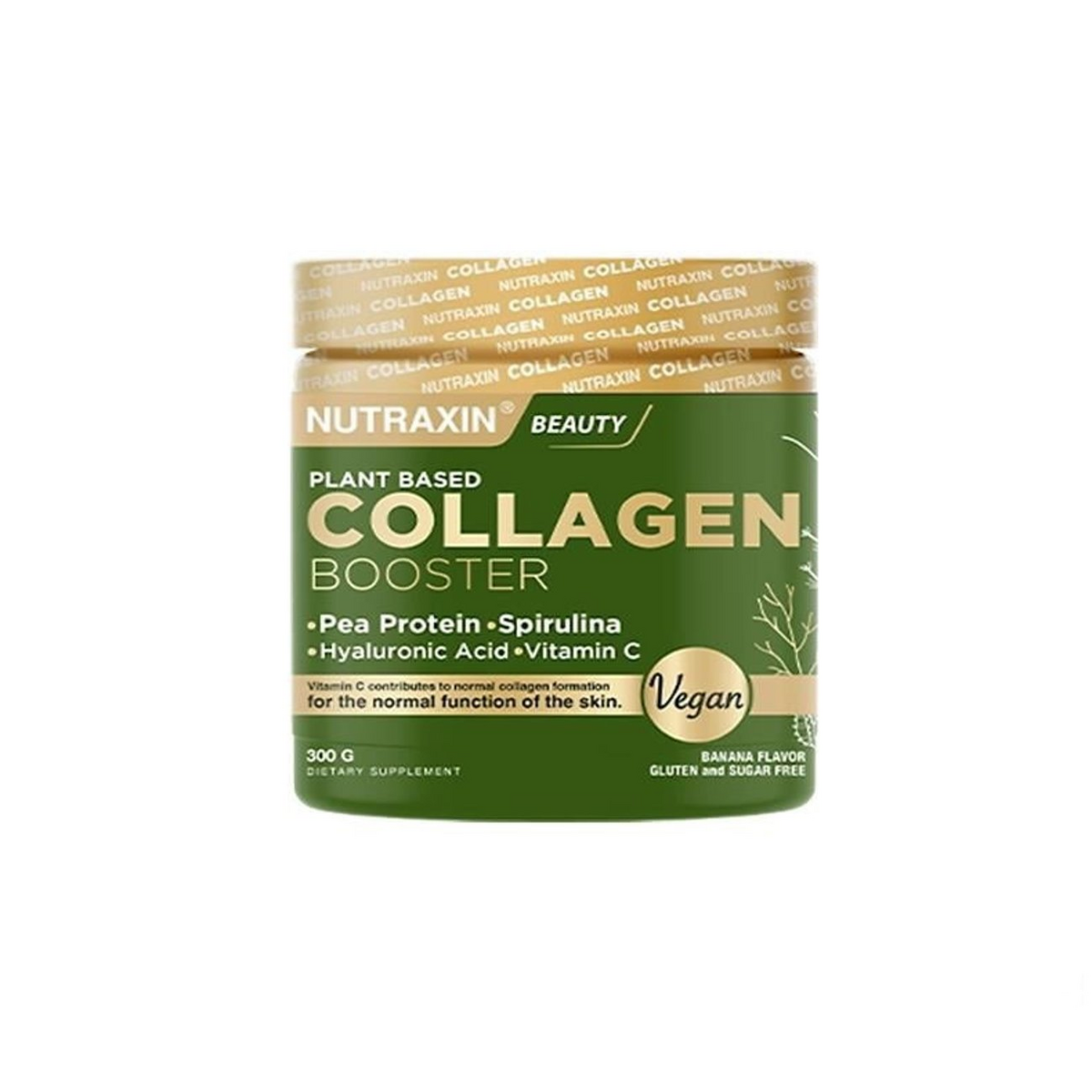 NUTRAXIN VEGAN COLLAGEN BOOSTER TAKVIYE EDICI GIDA 300 gr kutu