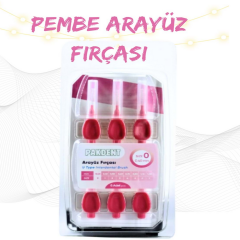 Pakdent Arayüz Fırçası U Tipi Pembe 0,40 mm 6 Adet