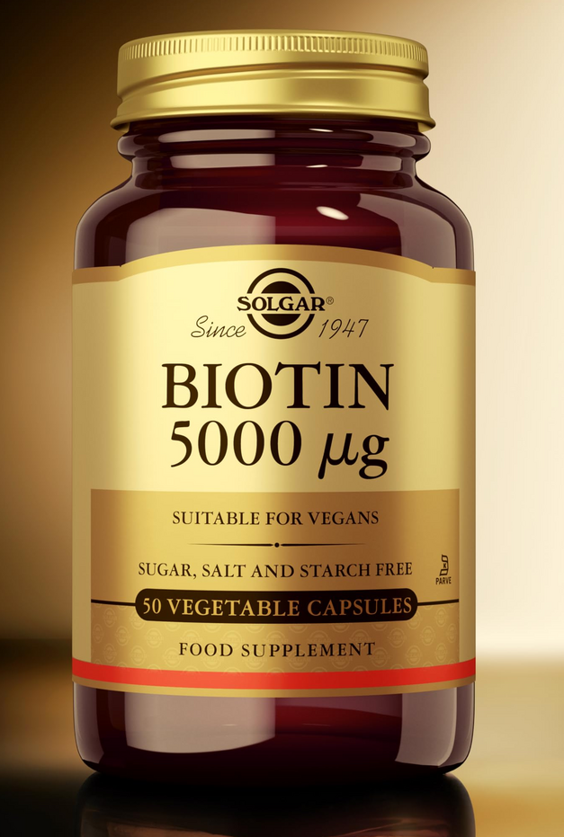 SOLGAR BIOTIN KAPSUL 5 mg 50 kapsül