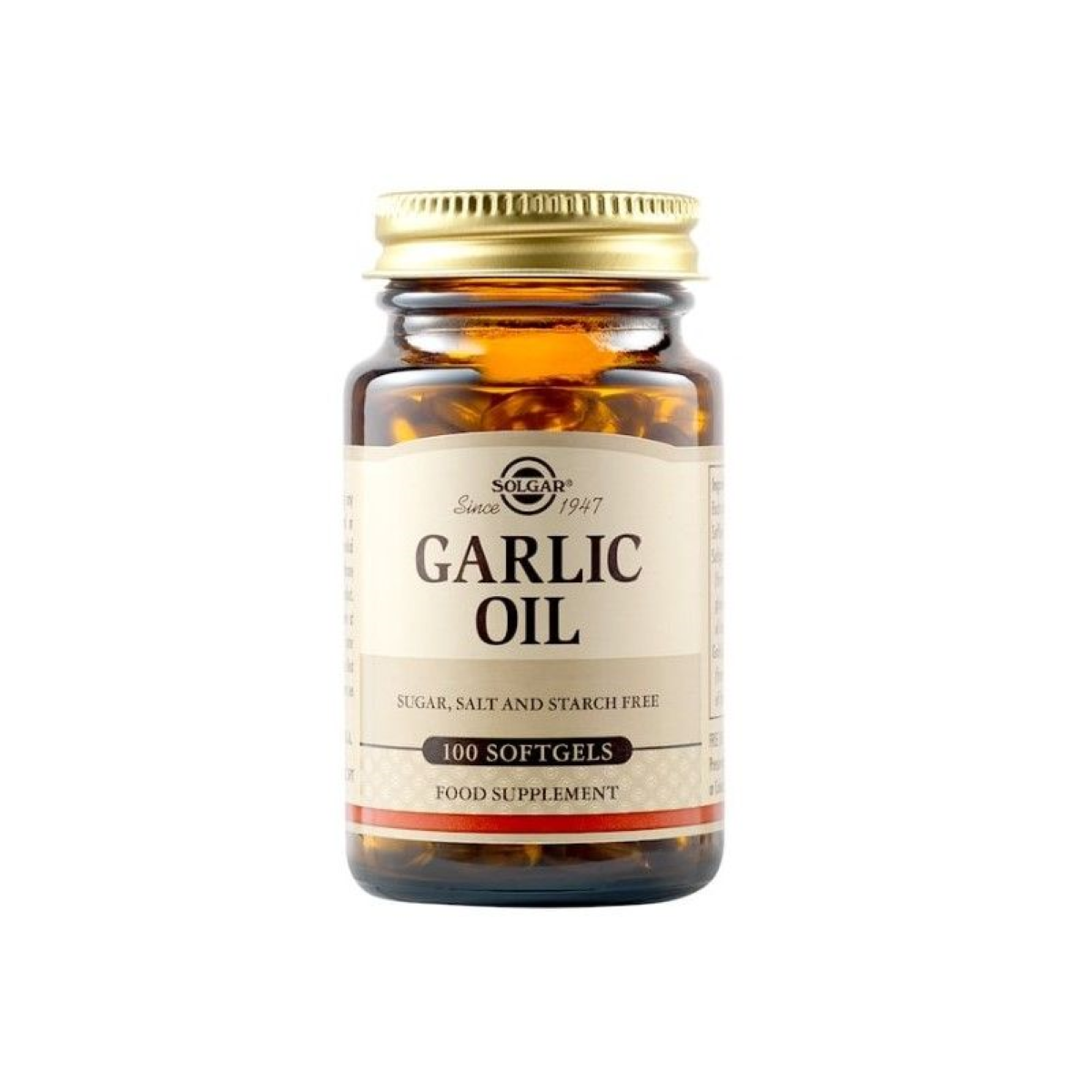 SOLGAR GARLIC OIL KAPSUL 100 kapsül