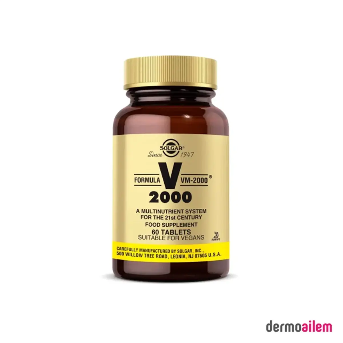 SOLGAR VM MULTIVITAMIN TABLET 60 tablet