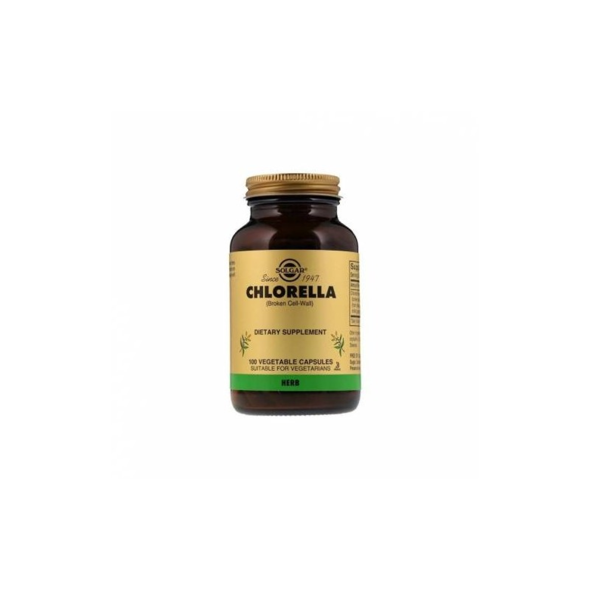 SOLGAR CHLORELLA KAPSUL 520 mg 100 kapsül