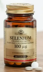 SOLGAR SELENIUM TABLET 100 mcg 100 tablet