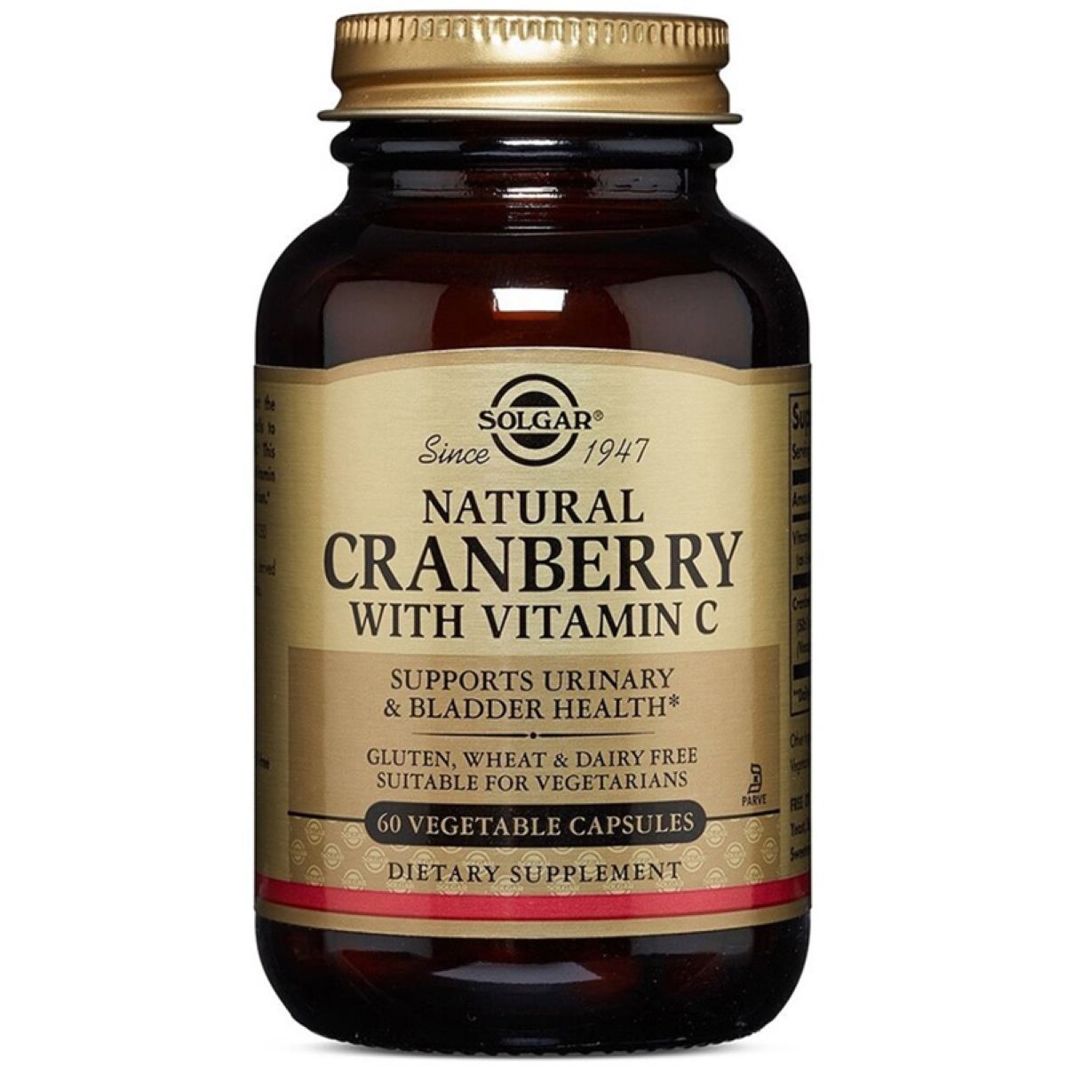 SOLGAR CRANBERRY WITH VITAMIN C KAPSUL 30 kapsül