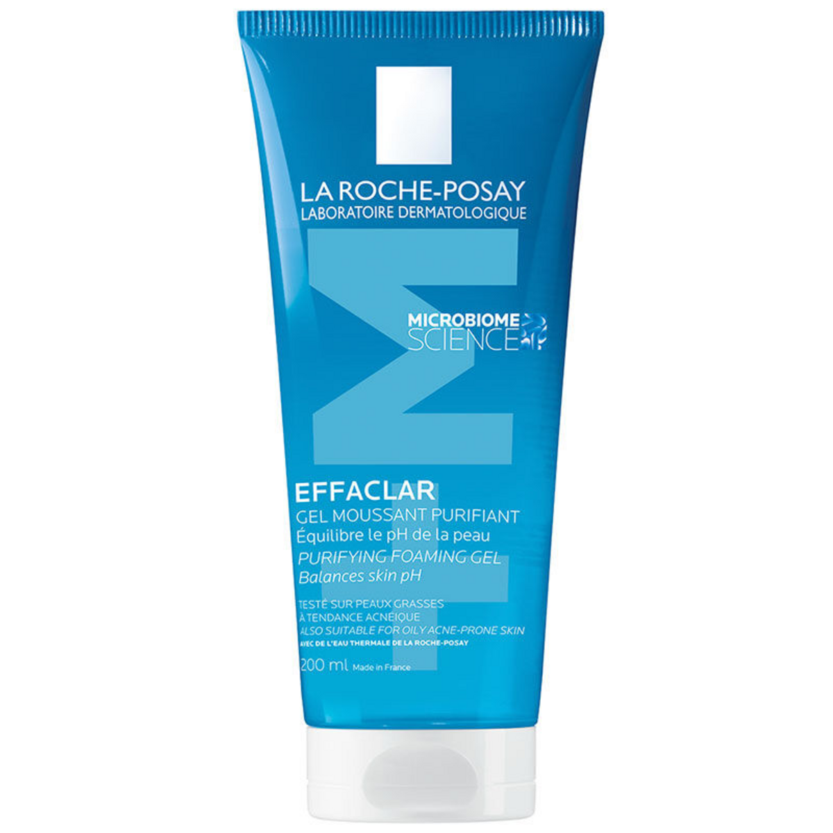 La Roche Posay Effaclar 200ml Jel Yağlı/Akneye Eğilim Gösteren Ciltler Siyah Nokta Görünümü ve Parlama Karşıtı